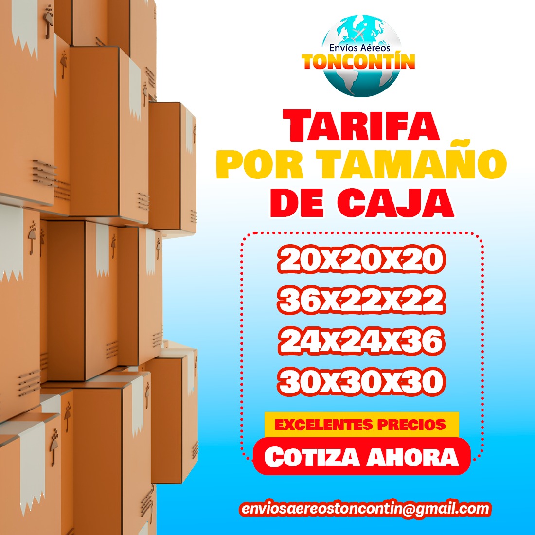 CAJAS IMPORTACION